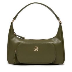 Torebka Tommy Hilfiger. Brązowe torebki klasyczne Tommy Hilfiger, bez wzorów, klasyczne, bez dodatków. Za 379.99 zł.