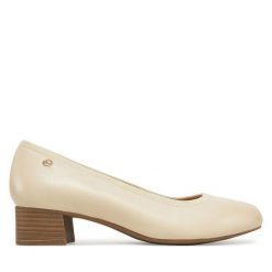 Półbuty Tamaris. Półbuty wsuwane Tamaris, bez wzorów, bez obcasa, na obcasie. Za 319.99 zł.