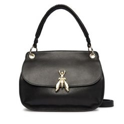 Torebka Patrizia Pepe. Czarne torebki klasyczne Patrizia Pepe, bez wzorów, klasyczne, bez dodatków. Za 1,719.00 zł.