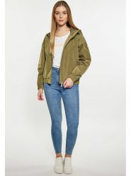 Schmuddelwedda Kurtka przeciwdeszczowa w kolorze khaki rozmiar: S. Brązowe kurtki przeciwdeszczowe Schmuddelwedda, s, bez wzorów, bez kaptura, outdoorowe. Za 211.81 zł.