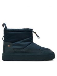 Tommy Hilfiger Śniegowce Flag Nylon Mini Snowboot FW0FW08334 Granatowy. Niebieskie śniegowce Tommy Hilfiger, bez wzorów, z materiału, bez zapięcia. Za 699.99 zł.