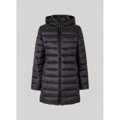 Damska kurtka puchowa Pepe Jeans Maddie. Czarne kurtki Pepe Jeans, s, z aplikacjami, z bawełny, bez kaptura. Za 569.00 zł.
