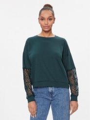 Vila Bluza 14089888 Zielony Relaxed Fit. Zielone bluzy Vila, l, bez wzorów, z syntetyku, bez kaptura. Za 169.99 zł.