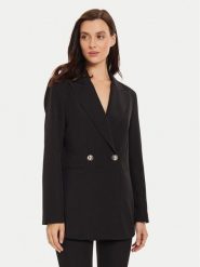 Maryley Marynarka 24IB112/43NE Czarny Regular Fit. Czarne marynarki i żakiety Maryley, s, bez wzorów, z syntetyku, bez ramiączek. Za 309.99 zł.