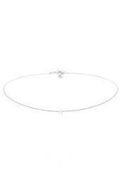 Elli Damski Choker Basic Star Astro ze srebra próby 925 Sterling Silver Naszyjniki 1 ct. Szare naszyjniki Elli, z materiału, srebrne. Za 248.99 zł.