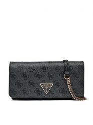 Guess Torebka HWBG78 79750 Czarny. Czarne kopertówki Guess, z aplikacjami, ze skóry, wizytowe, bez dodatków. Za 269.99 zł.