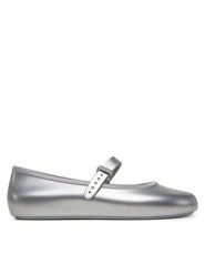 Melissa Baleriny Melissa Soft Ballerina Ad M 35785 Srebrny. Szare baleriny Melissa, bez wzorów, z tworzywa sztucznego, bez obcasa, bez zapięcia. Za 179.99 zł.