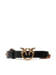 Pinko Pasek Damski Love Day Turtle Chain Belt H2 PE 22 PLT01 1H2113 Y85T Czarny. Czarne paski Pinko, bez wzorów, ze skóry. Za 549.99 zł.