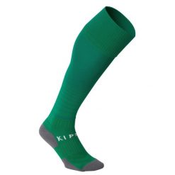 Skarpety piłkarskie Kipsta Viralto Club. Zielone skarpetki KIPSTA, bez wzorów, z bawełny. Za 29.99 zł.