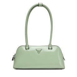 Torebka Guess. Zielone torebki klasyczne Guess, z aplikacjami, klasyczne, bez dodatków. Za 349.99 zł.