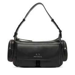 Torebka Armani Exchange. Czarne torebki klasyczne Armani Exchange, bez wzorów, klasyczne, bez dodatków. Za 709.99 zł.