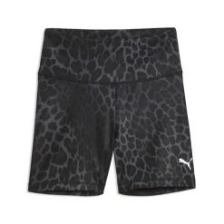 Damskie szorty treningowe TRAIN ALL DAY PUMA. Czarne szorty sportowe Puma, bez wzorów, z materiału, na fitness i siłownię. Za 169.00 zł.