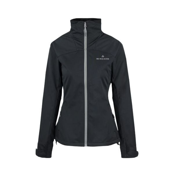 Kurtka softshell damska Context ss 2. Czarne kurtki przejściowe sportowe Bergson, xl, bez wzorów, z softshellu, bez kaptura, trekkingowe. W wyprzedaży za 250.00 zł.