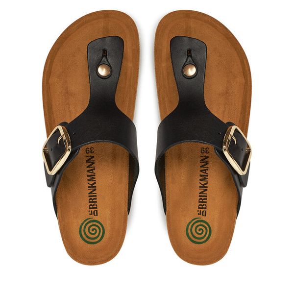 Japonki Dr. Brinkmann. Czarne japonki Dr. Brinkmann, bez wzorów. Za 299.99 zł.