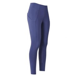 Damskie legginsy jeździeckie z pełną przyczepnością Imperial Riding Lisam. Czarne legginsy IMPERIAL RIDING, bez wzorów, z gumy, eleganckie. Za 273.00 zł.