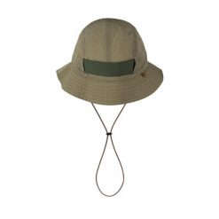 Kapelusz BUFF GO BUCKET HAT SOLID. Brązowe kapelusze Buff, bez wzorów, sportowe. Za 189.90 zł.