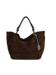 Lucca Baldi Skórzany shopper bag "Gimignano" w kolorze brązowym - 45 x 50 x 20 cm rozmiar: onesize. Brązowe shopper bag Lucca Baldi, bez wzorów, z materiału, na ramię, bez dodatków. Za 335.38 zł.