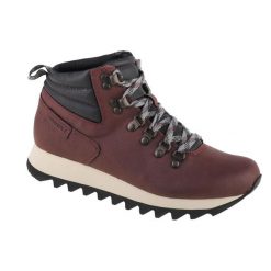 Buty trekkingowe damskie Merrell Alpine Hiker. Brązowe buty trekkingowe Merrell, z gumy, za kostkę, bez zapięcia. Za 379.99 zł.