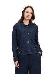 BETTY & CO Kurtka przejściowa w kolorze granatowym rozmiar: 42. Niebieskie kurtki Betty & Co, bez wzorów, bez kaptura. Za 144.95 zł.