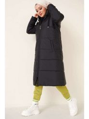 Bigdart Płaszcz zimowy w kolorze czarnym rozmiar: 36. Czarne płaszcze Bigdart, na zimę, bez wzorów, z puchu, bez kaptura. Za 143.99 zł.