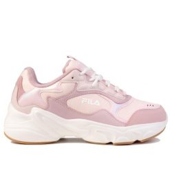 Buty sportowe sneakersy damskie Fila COLLENCE CB WMN. Białe buty treningowe Fila, bez wzorów, bez zapięcia. Za 209.00 zł.