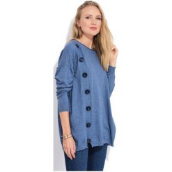 Fille Du Couturier Sweter Damski Bethanie 40 Niebieski. Swetry marki Fille Du Couturier. W wyprzedaży za 228.00 zł.