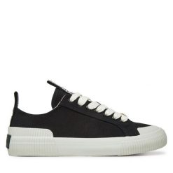 Trampki Coccinelle. Czarne trampki Coccinelle, bez wzorów, bez zapięcia. Za 639.99 zł.