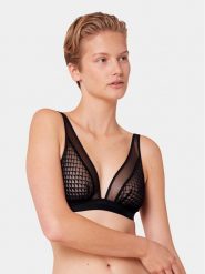 Triumph Biustonosz braletka Mysterious Spotlight 10217892 Czarny. Czarne biustonosze Triumph, bez wzorów, z syntetyku. Za 139.99 zł.