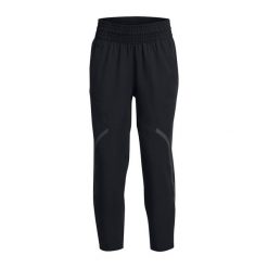 Spodnie treningowe damskie Under Armour Unstoppable Ankle. Szare spodnie dresowe Under Armour, bez wzorów. Za 299.99 zł.