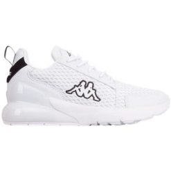 Buty Kappa Colp 1.2 243249 1011 białe. Białe buty do biegania Kappa, bez wzorów, z syntetyku, bez zapięcia, do biegania. Za 216.28 zł.