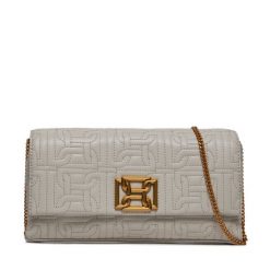 Torebka DKNY. Szare kopertówki DKNY, bez wzorów, bez dodatków. Za 1,319.00 zł.