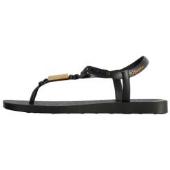 Sandały plażowe damskie Ipanema Class Fever Fem. Czarne sandały Ipanema, bez wzorów, sportowe, bez obcasa, bez zapięcia. Za 126.50 zł.