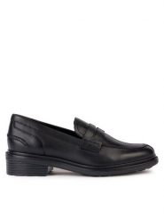 Geox Mokasyny D Walk Pleasure D36TGF 00043 C9999 Czarny. Czarne mokasyny Geox, bez wzorów, ze skóry. Za 359.99 zł.