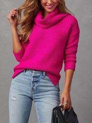 LA Angels Sweter w kolorze różowym rozmiar: L. Różowe swetry LA Angels, l, bez wzorów, bez ramiączek. Za 179.64 zł.