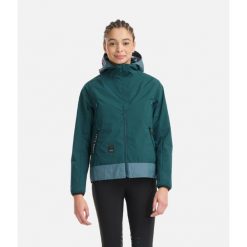 Kurtka bomber z kapturem damska Horse Pilot. Niebieskie kurtki HORSE PILOT, l, bez wzorów, z nylonu, sportowe, z kapturem. Za 1,186.95 zł.