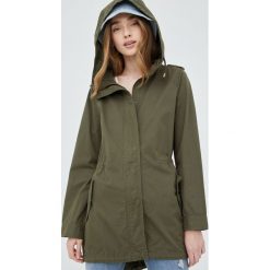 Brave Soul parka damska kolor zielony przejściowa. Zielone płaszcze Brave Soul, l, bez wzorów, bez kaptura. Za 239.99 zł.