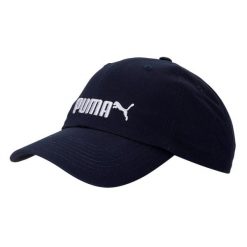 Puma Czapka Essentials No.2 02288502. Niebieskie czapki z daszkiem Puma, bez wzorów. Za 43.99 zł.