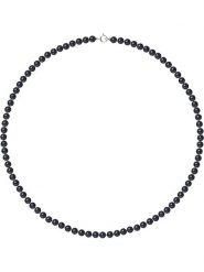 Pearline Naszyjnik perłowy w kolorze Tahiti - dł. 42 cm rozmiar: onesize. Niebieskie naszyjniki Pearline, z materiału, z perłą, srebrne. Za 173.99 zł.