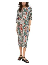 S.OLIVER RED LABEL Sukienka w kolorze zielonym rozmiar: 40. Zielone sukienki s.Oliver RED LABEL, na co dzień, s, bez wzorów, bez kołnierzyka, bez ramiączek, midi, proste. Za 78.84 zł.