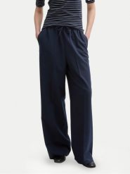 Tom Tailor Denim Spodnie materiałowe 1045693 Granatowy Regular Fit. Niebieskie spodnie materiałowe TOM TAILOR DENIM, bez wzorów, z denimu. Za 149.99 zł.