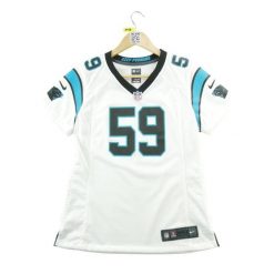 Second life - Nike koszulka damska NFL Carolina Panthers - Stan dobry. Białe t-shirty sportowe Nike, l, bez wzorów, bez ramiączek, do piłki nożnej. Za 119.24 zł.