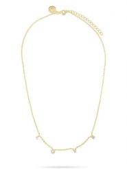 Tamaris Naszyjnik z cyrkoniami - dł. 45 cm rozmiar: onesize. Naszyjniki Tamaris, z materiału, z cyrkonią, srebrne. Za 130.99 zł.