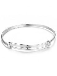 Eclat d'Argent Srebrna bransoletka rozmiar: onesize. Szare bransoletki Eclat d'Argent, srebrne. Za 208.99 zł.