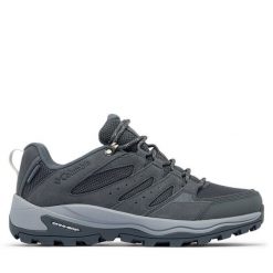 Trekkingi Columbia. Szare buty trekkingowe Columbia, bez zapięcia. Za 389.99 zł.