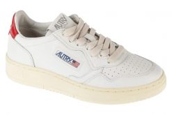 Buty sportowe Sneakersy damskie, Medalist Leather Low. Białe buty treningowe AUTRY, bez wzorów, z materiału, przed kostkę, bez zapięcia, trekkingowe. Za 649.99 zł.
