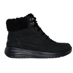 Buty do chodzenia damskie Skechers On-the-go Stellar. Czarne buty sportowe lifestyle Skechers, bez wzorów, z materiału, za kostkę, bez zapięcia, trekkingowe. Za 522.00 zł.