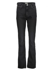 Gina Tricot Dżinsy - Skinny fit - w kolorze czarnym rozmiar: 36. Czarne jeansy Gina Tricot, bez wzorów, klasyczne, z podwyższonym stanem. Za 43.99 zł.