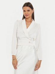 Rinascimento Bluzka CFC0120273003 Écru Regular Fit. Bluzki Rinascimento, xl, bez wzorów, z syntetyku, bez kołnierzyka, bez ramiączek. Za 239.99 zł.