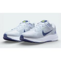 Buty Sportowe Damskie Nike W Air Zoom Structure 24. Niebieskie buty treningowe Nike, bez wzorów, bez zapięcia, na fitness i siłownię. W wyprzedaży za 373.00 zł.