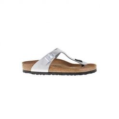 Japonki damskie Birkenstock Gizeh. Białe japonki Birkenstock, bez wzorów, z materiału. Za 388.15 zł.
